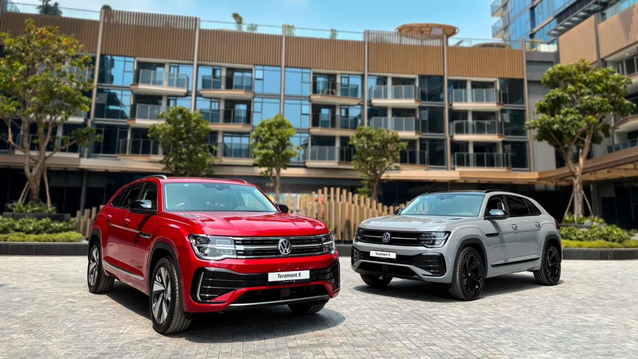 Volkswagen Teramont X trong chuong trinh Drive to Shanghai