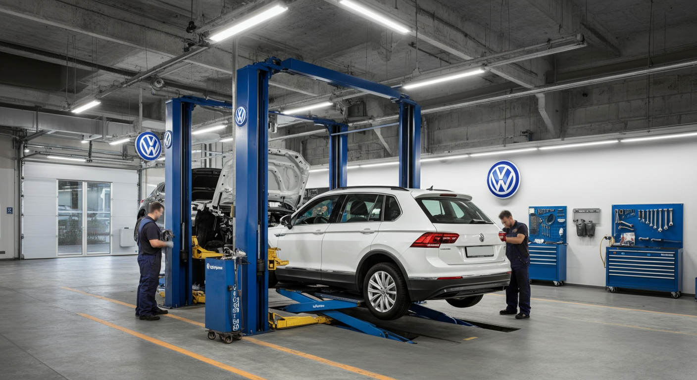 Xưởng dịch vụ Đại lý Volkswagen Cần Thơ chính hãng